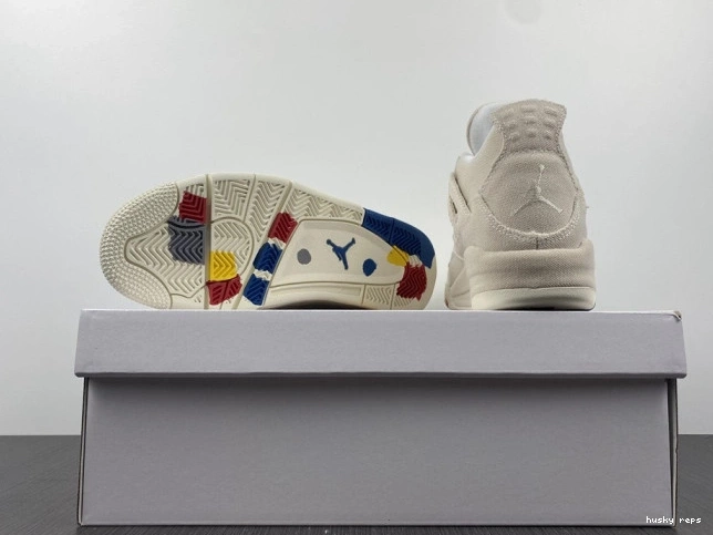 Rep Husky Canvas 4 DQ4909-100 Retro Jordan (W) Blank 0805